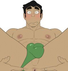 1boy avatar_legends big_bulge bolin bulge daddysbois embarrassed hole_(anatomy) huge_bulge male male_only muscles muscular muscular_male nickelodeon spread_legs spreading_anus spreading_ass teen_boy the_legend_of_korra thong underwear