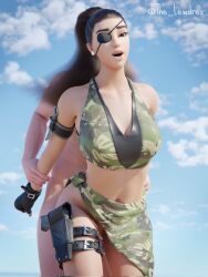 1boy 1girls 3d areolae arms_behind_back beach big_breasts blender bottomwear bra breasts brown_hair brown_hair close-up clothed clothing clouds completely_nude completely_nude_male dominant dominant_male doublecross duo ear_piercing earrings eye_patch female female_focus female_penetrated fortnite from_behind from_behind_position gloves holding holding_arm lewdrex light-skinned_female light-skinned_male light_skin long_hair looking_at_viewer looking_pleasured male male/female male_penetrating male_penetrating_female nipples nude nude_male outdoors outside penetration pleasure_face ponytail sex shirt skirt sky standing standing_sex tank_top topwear watermark