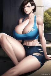 ai_generated jill_valentine op_ai resident_evil short_hair