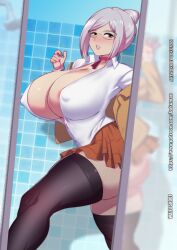 1girls bokuman color prison_school shiraki_meiko tagme