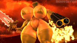 1girls 3d absurd_res big_breasts bikini bimbo boreditor breasts busty curvy doom doom_slayer_(doom) female female_focus female_only genderswap genderswap_(mtf) gun helmet highres huge_breasts hyper hyper_breasts large_breasts masked masked_female massive_breasts meme pov rule_63 sfm shotgun solo source_filmmaker thick_thighs thighhighs thong thunder_thighs