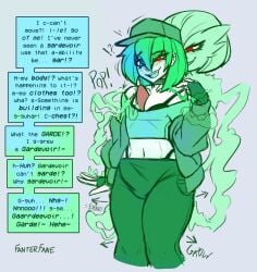 ass ass_expansion assimilation brainwashing breast_expansion breasts corruption english_text fanterfane female gardevoir gender_transformation merging mid-transformation mind_break mind_control mtf_transformation pokemon pokemon_(species) possession species_transformation takeover text thigh_expansion transformation wide_hips