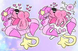 anthro anus big_breasts bodily_fluids breasts clothing connor_jackson_(oc) cum duo female genital_fluids genitals hair hat headgear headwear heart heart_in_egg hi_res impregnation kirby kirby_(series) lewdchuu_(artist) male male/female nintendo ovum ovum_with_heart penetration pink_body pink_hair pussy pyon_(lewdchuu) sperm_cell star vaginal_penetration waddling_head