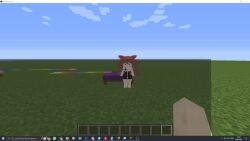 1boy 1girls 3d animated bed cat_ears dress feeding game_mod humping luna male_pov mine-imator minecraft moaning moaning_in_pleasure mojang neko outside pov schnurritv sex sound steve_(minecraft) tagme video