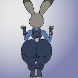 judy hopps from disney by popstepx