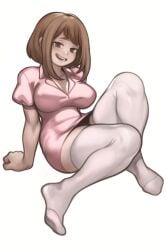 ochako uraraka from my hero academia by lentiyay