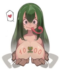 tsuyu asui from my hero academia by lentiyay