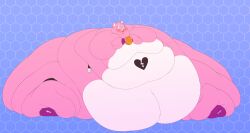 anthrofied bbw belt_snapping blob broken_heart burger cuddle_team_leader epic_games fat fat_arms fat_ass fat_belly fat_hips fat_legs female female_only fortnite fortnite:_battle_royale huge_ass huge_belly huge_breasts huwon immobile massive_ass massive_belly massive_breasts pink_fur ssbbw weight_gain wide_hips