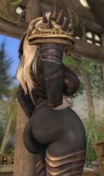 armor big_ass big_breasts bikini_armor blonde_hair blue_eyes bodysuit dommy_mommy dumptruck_ass elf_orc_lunaire fat_ass glasses huge_ass huge_breasts large_ass large_breasts pawg rebecca_(original_character) round_ass seductive skyrim tagme the_elder_scrolls thick thick_ass thick_thighs tight_clothing