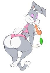 1boy 2d anthro ass bad_id bad_twitter_id bending_over bent_over big_ass big_butt bugs_bunny bunny bunny_ears bunny_tail butt femboy fembugs_bunny feminine feminine_male feminine_pose furry furry_ears furry_only furry_tail gay girly lingerie looking_at_viewer looking_back looney_tunes pink_lingerie slutty_outfit sticking_ass_out stripper usnarbit warner_brothers year_request