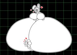 2d big_ass bubble_butt busty_boy flowey_the_flower flowey_with_nothing_else_but_a_massive_ass huge_ass huge_breasts hyper_ass hyper_butt lewdyoshyboy meat_wall_(body_type) no_color scrade tagme undertale undertale_(series)