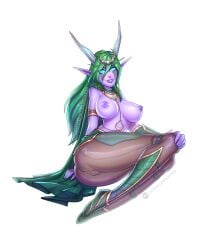 big_breasts color m000 tagme topless warcraft world_of_warcraft ysera