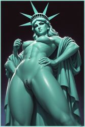 statue of liberty fan art