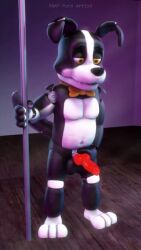 3_toes 3d 3d_(artwork) 3d_animation 3d_model 3d_render animated animatronic balls big_knot black_and_white_body black_and_white_fur black_body black_fur border_collie bow_tie bowtie canid canine cock cum cumshot dick domestic_dog doug_(tnar) ejaculation excessive_cum excessive_genital_fluids fan_character fangame fangame_character five_nights_at_freddy's fnaf fnafpornartist genitals humping_air jizz knot knotted_penis lidded_eyes longer_than_10_seconds male_only male_stripper mp4 navel no-human no_human no_humans no_sound non-human non-human_only pecs penis pole red_penis semen sharp_teeth short_playtime shorter_than_30_seconds showing_off_penis solo standing standing_up stripper stripper_pole tagme tail tail_wagging testicles those_nights_at_rachel's thrusting thrusting_hips tongue video wagging_tail white_belly white_feet white_fur white_snout white_stomach yellow_bow_tie yellow_eyes