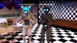 1futa 2girls 3boys 3d animated animatronic anthro cum_inside five_nights_at_freddy's five_nights_at_freddy's_4 fnaf2_location foxy_(fnaf) futanari hook_hand internal_view nightbotgrey nightmare_foxy presenting_hindquarters robot robot_girl sex sound tagme video