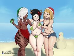 o'haka (nipplepiercin6) from christmas by nipplepiercin6