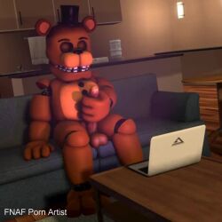 1boy 3d 3d_(artwork) 3d_animation 3d_model 3d_render animated animatronic anthro anthro_male anthro_only anthro_solo balls bear big_cock big_penis black_bow_tie black_bowtie black_hat black_top_hat black_tophat blue_couch blue_eyes blue_eyes_male bow_tie bowtie brown_body brown_fur buttons cabinet cock couch cum cumshot dick ejaculation excessive_cum excessive_genital_fluids five_nights_at_freddy's fnaf fnafpornartist foreskin furniture furry furry_male furry_only furry_solo genitals hat house indoors jerking_off jerkingoff jizz joints lap_top laptop large_cock large_penis lidded_eyes long_cock long_penis looking_pleasured loop looping_animation male male_anthro male_furry male_masturbation male_only masturbation mp4 no-human no_human no_humans no_sound non-human non-human_only only_furry only_male orgasm orgasm_face penis robotic_joints semen short_playtime shorter_than_30_seconds sink sitting sitting_down sitting_on_couch solo solo_anthro solo_furry solo_male table tagme tea_towel testicles top_hat tophat uncircumcised uncircumcised_male uncircumcised_penis uncut uncut_penis unwithered_freddy ursid video water_cooler wide_eyed withered_freddy wooden_floor