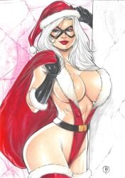 black cat (marvel) from christmas by lanio sena