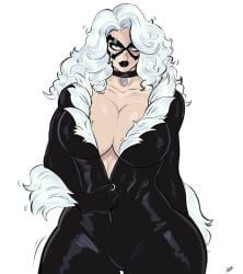black cat (marvel) from marvel by xanman art