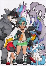 eeveelution from nintendo by rotten owl