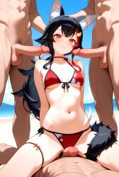 ookami mio from hololive by chitoque