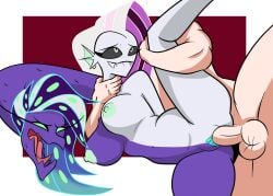 2026 2_heads 5_fingers abstract_background absurd_res anthro anthro_penetrated aptom7747 aquatic areola balls big_areola big_breasts bite biting_lip blue_body blue_eyes blue_hair blue_scales blush blush_lines breasts curvy_figure demon digital_drawing_(artwork) digital_media_(artwork) duo erection eyelashes faceless_character faceless_human faceless_male fangs female female_penetrated fingers fish fish_demon from_behind_position genitals gills green_eyes green_hair grey_sclera hair hellaverse helluva_boss hi_res human human_on_anthro human_penetrating human_penetrating_anthro human_penetrating_female interspecies leviathan_(helluva_boss) light-skinned_male light_body light_skin long_eyelashes long_hair long_neck male male/female male_on_anthro male_penetrating male_penetrating_anthro male_penetrating_female mammal multi_head multicolored_body multicolored_hair multicolored_scales neck_grab nipples nude nude_anthro nude_female nude_human nude_male open_mouth penetration penis plump_labia puffy_nipples purple_hair reptile scales scalie sex sharp_teeth snake snake_demon snout spoon_position teeth thick_thighs two_tone_body two_tone_scales vaginal vaginal_penetration voluptuous voluptuous_anthro voluptuous_female vulva white_body white_hair white_scales wide_hipped_anthro wide_hipped_female wide_hips