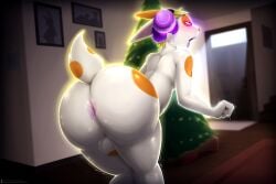 2025 absurd_res anthro anus ass backsack balls big_butt blush bodily_fluids christmas drooling ear_penetration genitals hi_res holidays lagomorph leporid looking_pleasured male mammal mind_control mindfuck penetration presenting presenting_hindquarters rabbit saliva saliva_string sex shaking slime solo tentacle tentacle_in_ear tentacle_penetration tentacle_sex thick_thighs tongue tongue_out trembling visionaryserpent