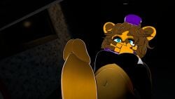 fredbear (fnaf) from fazclaire's nightclub by idkbro662