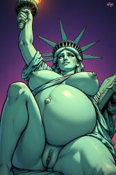 statue of liberty fan art