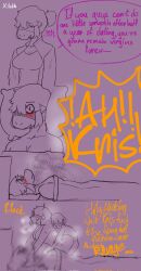 kris (deltarune) from deltarune by zytkal