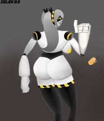 ass big_ass big_breasts breasts female female_focus female_only glitch_productions j_(murder_drones) murder_drones robot robot_girl robot_humanoid solo zelek93