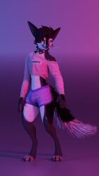 anthro anthro_only fur furry furry_only kiwidox_(artist) male male_only rexouium tagme twitter url