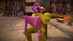 1boy 1girls 2019 3d animated barefoot blizzard_entertainment bondage bouncing_breasts feet feet_on_legs green_penis green_skin horde_domination interspecies large_breasts large_penis night_elf no_sound orc orc_(warcraft) orc_dom orc_male orced original_character penis pov purple_hair purple_skin raelisenna_nightdream rape rexxcraft sex sexual_intercourse shackles spread_legs tagme vaginal_penetration vaginal_sex video warcraft world_of_warcraft