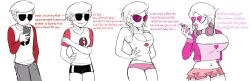 ass_expansion bimbo bimbofication bimbofied breast_expansion clownstongue dave_strider gender_transformation homestuck mind_control ms_paint_adventures mtf_transformation rule_63 solo tagme transformation