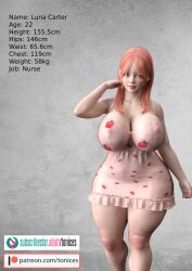 1girls 3d adorable ass big_ass big_breasts big_butt breasts busty character_age character_bio character_height character_name character_profile character_sheet character_weight cleavage curvaceous curvy curvy_figure cute eyebrows eyelashes eyes female female_focus female_only fit fit_female ginger ginger_hair hair hips hourglass_figure huge_breasts human large_breasts legs light-skinned_female light_skin lips luna_(tonices) luna_carter mature_female original original_character pawg reference_sheet short_stack shortstack solo thick thick_legs thick_thighs thighs tonices top_heavy upper_body voluptuous waist wide_hips