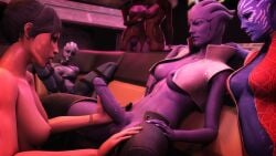 1futa 3d 5girls alien alien_girl aria_t'loak asari asari_futanari asarimaniac audience being_watched blue-skinned_female bondage cheating commander_shepard cucked_by_futa cuckold cuckquean dancer_outfit dildo dildo_in_pussy erection female femshep femsub forced_to_watch futa_on_female futadom futanari harem human human_on_humanoid humanoid imminent_oral interspecies liara_t'soni light-skinned_female mass_effect multiple_girls netorare ntr penis pimp purple-skinned_futanari restrained sitting tevos tongue_out watching