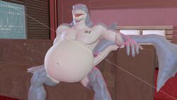 3d animated anthro big_belly burp burping hammerhead_shark mp4 sfm sound source_filmmaker stomach_bulge stomach_noises tagme video vore