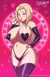 tsunade from naruto by nightmare hdraw
