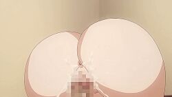 ame_arare animated censored cowgirl_position dat_ass huge_ass pink_pineapple pussy_juice shion_(animation_studio) slut straight the_girl_in_the_library_until_the_pure_you_falls_from_grace toshoshitsu_no_kanojo_seiso_na_kimi_ga_ochiru_made vaginal_penetration whore willing_sex_slave