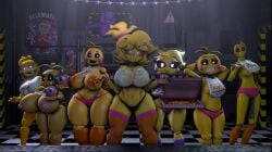 3d 3d_(artwork) 8girls anthro ass avian bib big_ass big_breasts big_thighs bird breasts cally3d chica_(cally3d) chica_(fnaf) chicken chiku chiku_(cryptia) clazzey cryptiacurves cupcake cupcake_(fnaf) fazclaire's_nightclub female five_nights_at_freddy's five_nights_at_freddy's_2 fnaf fredina's_nightclub furry hands_behind_head holding_object huge_ass huge_breasts huge_thighs huge_toy_chica human hyper_breasts kneehighs large_ass large_breasts looking_at_viewer massive_ass massive_breasts multiple_girls nipple_piercing nipples panties pink_panties pizza pizza_box pizza_slice purple_body purple_guy purple_guy_(fnaf) purple_hair purple_skin scottgames smile source_filmmaker tagme text_on_clothing thick_ass thick_thighs thighs toned toned_female toy_chica_(eroticphobia) toy_chica_(fnaf) toy_chica_(love_taste) ultimate_custom_night vent wendy_afton wide_hips william_afton yellow_skin