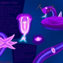 1:1 absurd_res accessory anatomically_correct animal_genitalia belly blep bodily_fluids cloaca cuntboy cuntboy_sans_balls digital_media_(artwork) egg erection female feral furgonomics genitals glowing glowing_body glowing_eyes glowing_genitalia glowing_penis glowing_pussy glowing_tongue herm hermaphrodite hexaphallia hi_res horn horn_accessory horn_cap intersex long_body looking_at_viewer male maleherm model_sheet mouth_shot multi_genitalia multi_penis nude open_mouth penis pit_viper purple_body pussy pyrecrimson rattle_(anatomy) rattlesnake reptile sapphire_gray_(pyrecrimson) scales scalie simple_background snake solo text tongue tongue_out