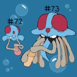 2023 ambiguous_gender bubble digital_media_(artwork) erection feral generation_1_pokemon hi_res male nintendo number pokemon pokemon_(species) secretsableye sex simple_background tentacle tentacle_sex tentaclejob tentacool tentacruel text