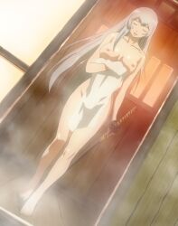 choun_shiryu chouun_shiryuu female ikkitousen ikkitousen_xtreme_xecutor screencap stitched tnk_(company) towel