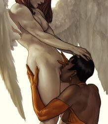 hawkgirl from dc by dima ivanov