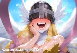 ai_generated angel angel_girl angel_wings angewomon big_breasts big_breasts breasts_bigger_than_head busty cleavage commission digimon female huge_breasts large_breasts milf patreon patreon_url patreon_username pawg public sinderellaart thick voluptuous voluptuous_female wings