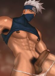 armpit armpit_hair bara gay hairy hairy_armpits happy_trail hatake_kakashi horny_love kakashi_hatake male male_focus male_only muscular muscular_male musk musk_clouds musky naruto naruto_(series) nipples penis pubes pubic_hair smell sombre_slahc yaoi