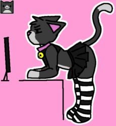 computer feline femboy furry geometry_dash leonardo2104 luxxdv solo