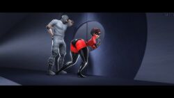 3d 3d_(artwork) blender_(software) elastigirl helen_parr large_ass smitty34 stuck_in_door tagme the_incredibles thick_thighs voluptuous voluptuous_female