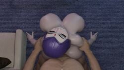 1girls 3d 3d_animation ass_bigger_than_head breasts_bigger_than_head dc_comics dubushine34 huge_ass huge_breasts huge_cock male/female pov raven_(dc) shorter_than_one_minute sound tagme teen_titans video