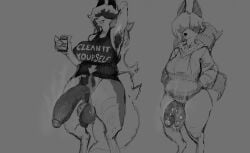 anthro furry futanari hairy_armpits hairy_balls musk pubic_hair source_request tagme